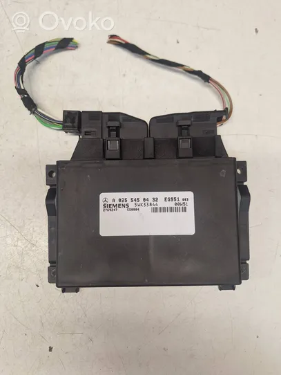 Mercedes-Benz C W203 Module de contrôle de boîte de vitesses ECU A0255450432