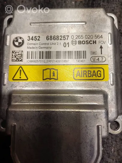 BMW X5 F15 Module de contrôle airbag 6868257