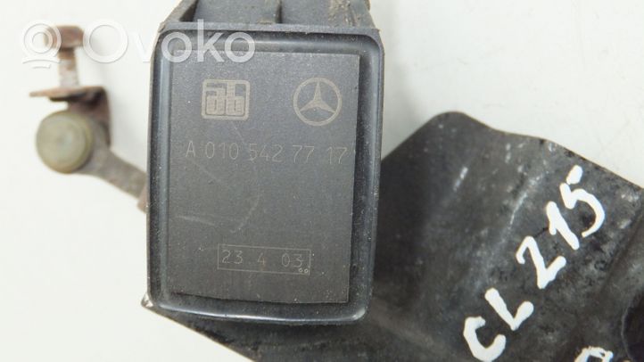 Mercedes-Benz CL C215 Etuilmajousituksen korkeudensäätöanturi (käytetyt) A0105427717