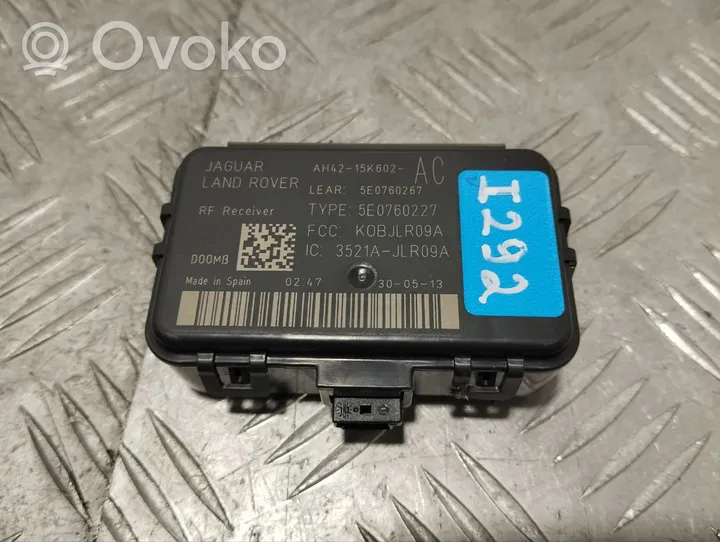 Jaguar XJ X351 Keyless (KESSY) go control unit/module AH4215K602AC