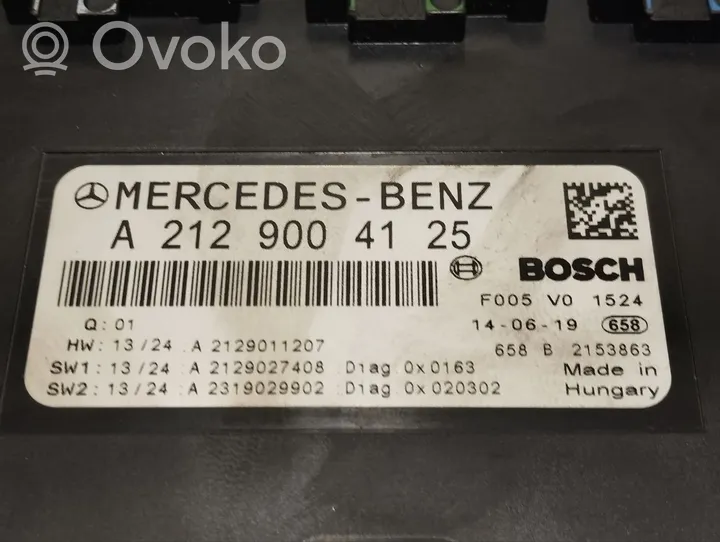 Mercedes-Benz CLS C218 X218 Boîte à fusibles A2129004125