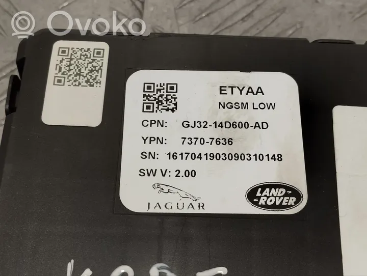 Jaguar XE Istuimen säädön moduuli GJ3214D600AD