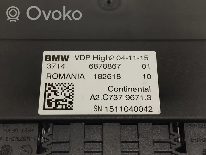 BMW 7 G11 G12 Sterownik / Moduł zawieszenia pneumatycznego 6878867