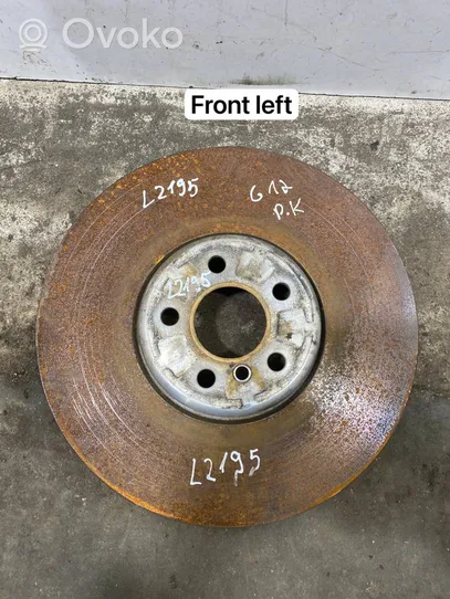 BMW 7 G11 G12 Tarcza hamulca przedniego 