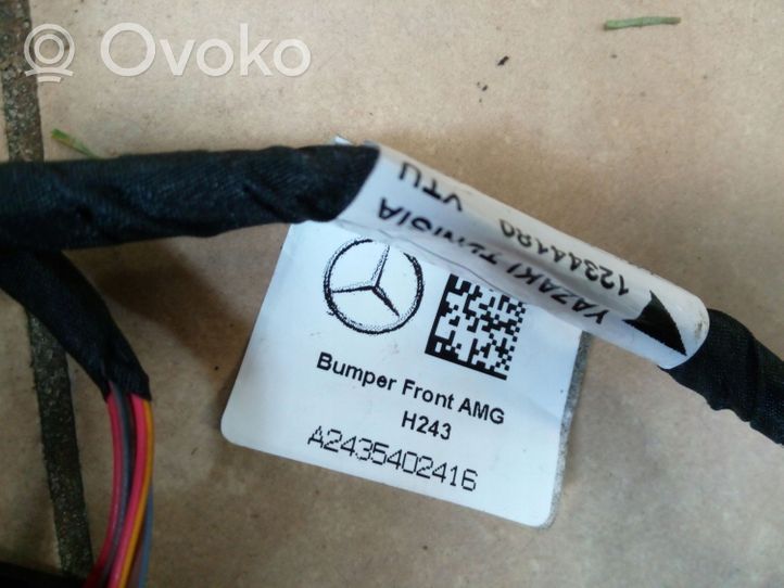 Mercedes-Benz EQA Wiązka przewodów czujnika parkowania PDC 2435407010