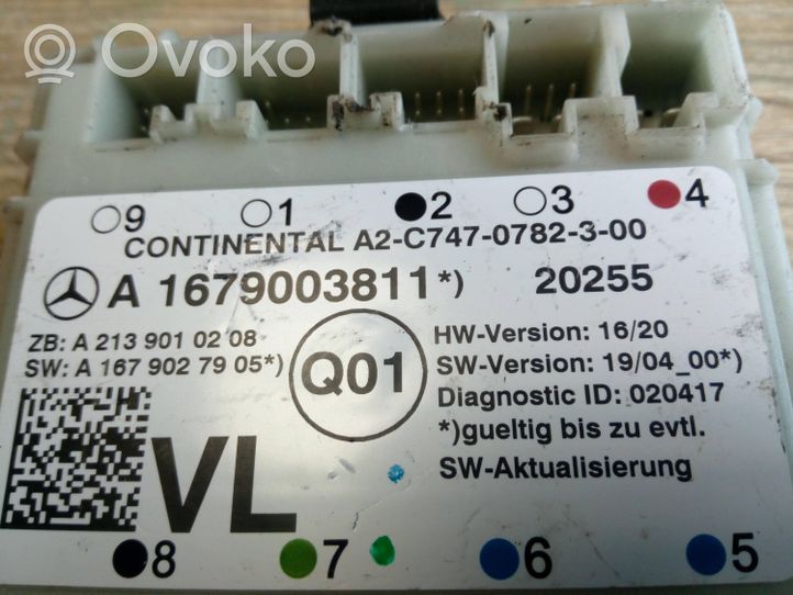 Mercedes-Benz GLE W167 Durų elektronikos valdymo blokas 1679003811