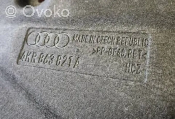 Audi Q8 e-tron Moottorin alustan välipohjan roiskesuoja 4KR863821A