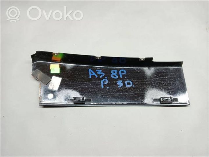 Audi A3 S3 8P Muu etuoven verhoiluelementti 8P3853290