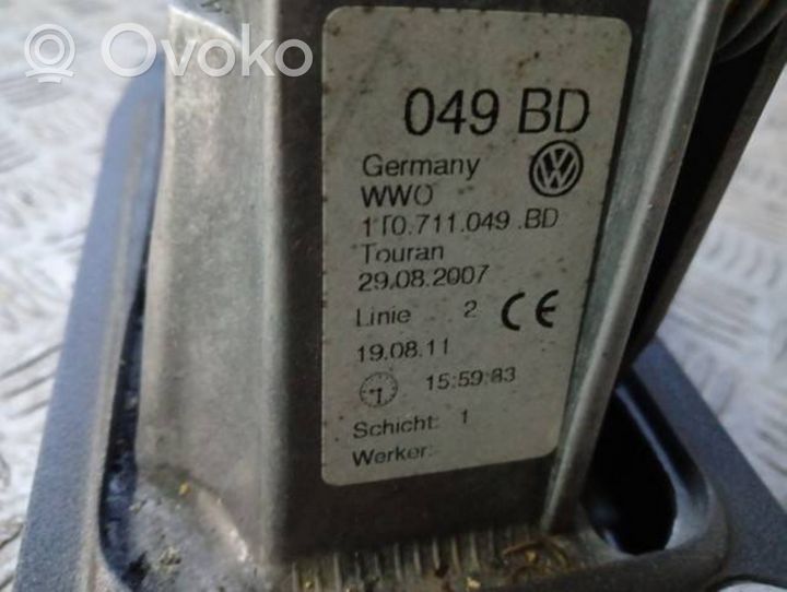 Volkswagen Touran II Vaihteenvalitsimen verhoilu 1T0711049BD