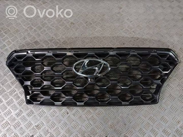 Hyundai Santa Fe Grille calandre supérieure de pare-chocs avant 86366S1110