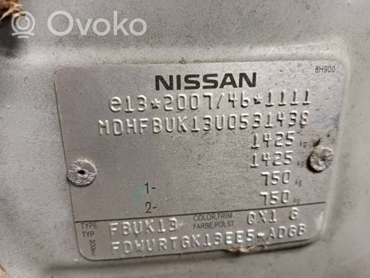 Nissan Micra Parafango 