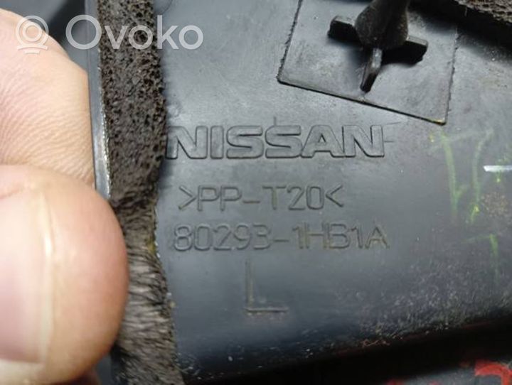 Nissan Micra Etuoven sähköisen sivupeilin osa 802931HB1A