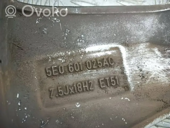 Skoda Octavia Mk3 (5E) Felgi aluminiowe R18 5E0601025AC