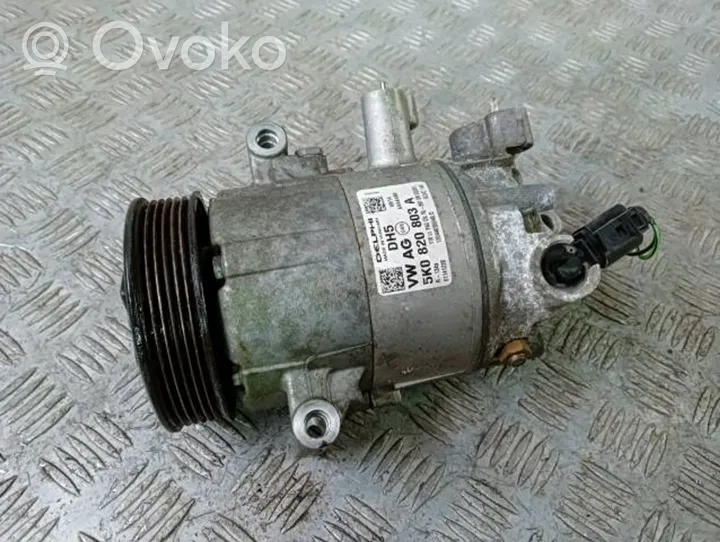 Skoda Superb B6 (3T) Ilmastointilaitteen kompressorin pumppu (A/C) 5K0820803A