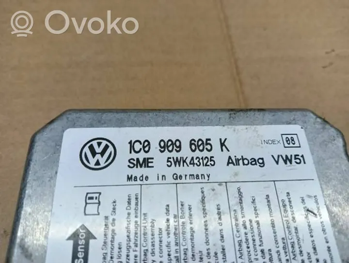 Volkswagen Fox Sterownik / Moduł ECU 1C0909605K