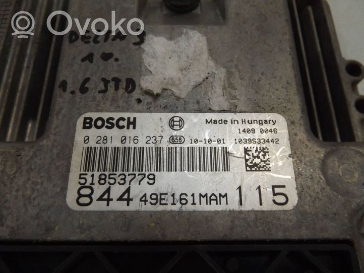 Lancia Delta Sterownik / Moduł ECU 0281016237