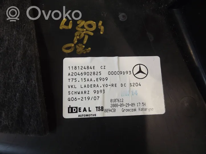 Mercedes-Benz C AMG W204 Garniture de panneau carte de porte avant A2046902825