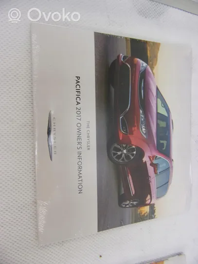 Chrysler Pacifica Owners service history hand book 