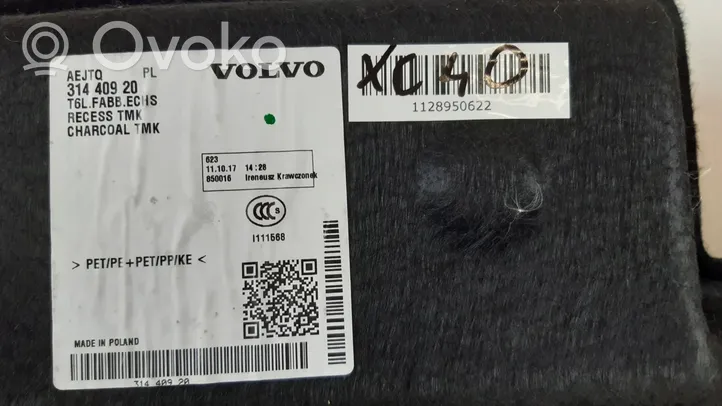 Volvo XC40 Rivestimento pavimento anteriore 31440920