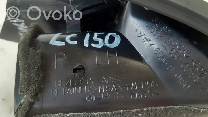 Toyota Land Cruiser (J150) Boczna kratka nawiewu deski rozdzielczej 655961-0180