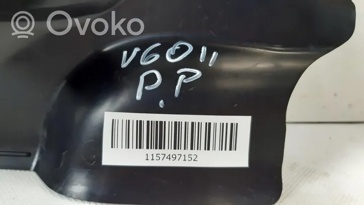 Volvo V60 Panel wykończeniowy błotnika 31497985