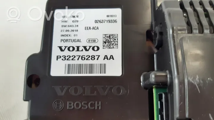 Volvo V60 Compteur de vitesse tableau de bord P32276287