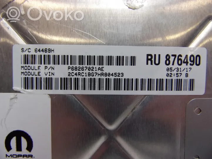 Chrysler Pacifica Engine control unit/module ECU 68267021AE