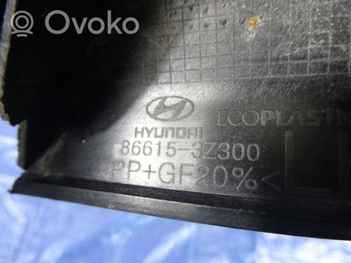 Hyundai i40 Staffa di rinforzo montaggio del paraurti posteriore 86615-3Z300