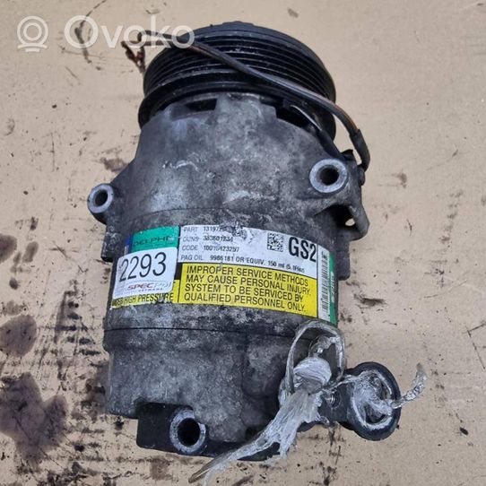 Opel Agila A Air conditioning (A/C) compressor (pump) 13197255