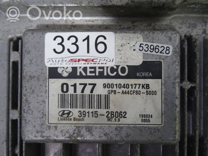 Hyundai i20 (PB PBT) Sterownik / Moduł ECU 39115-2B062