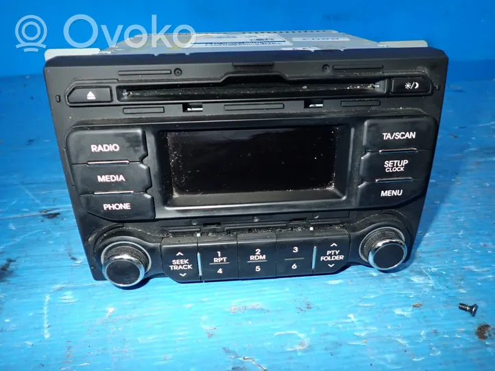 KIA Rio Radio/CD/DVD/GPS-pääyksikkö 961701W750CA