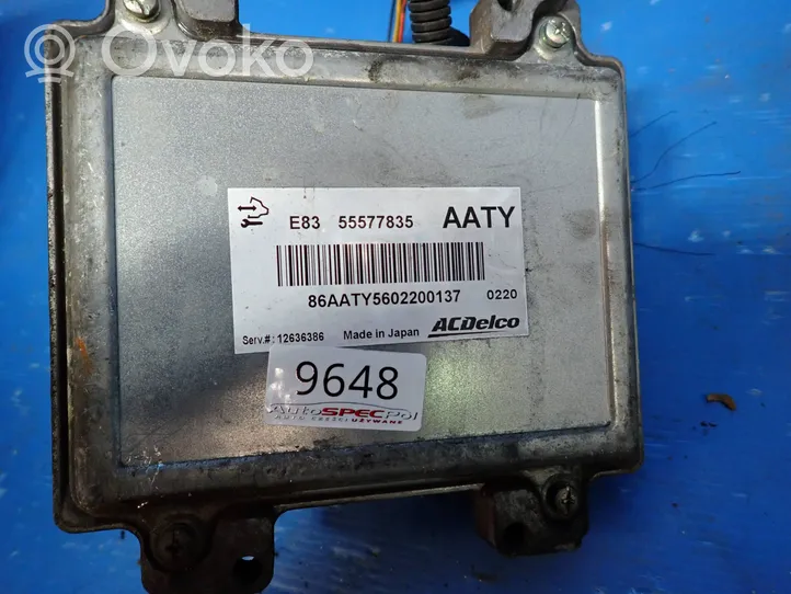 Opel Corsa D Calculateur moteur ECU 55577835