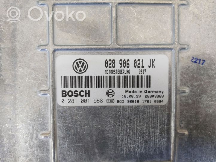 Ford Galaxy Komputer / Sterownik ECU silnika 0281001968