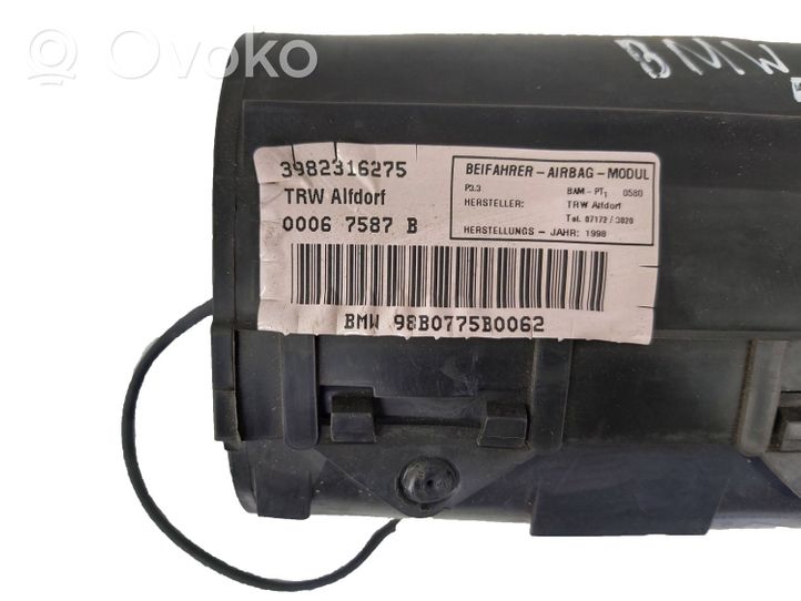 BMW 5 E39 Airbag de passager 00062516C