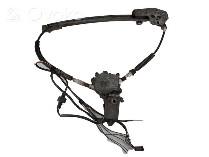 Volkswagen PASSAT B3 Rear door window regulator with motor 357959812