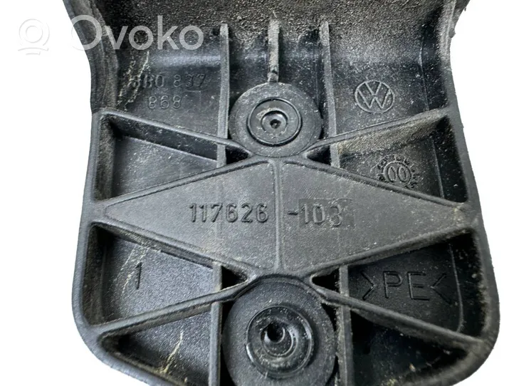 Volkswagen PASSAT B5.5 Zamek drzwi tylnych 3B0837868