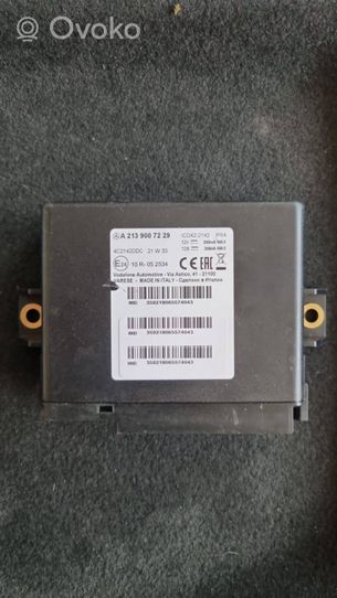 Mercedes-Benz E W213 Module de contrôle MPM A2139007229