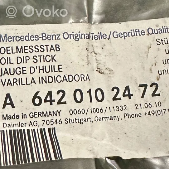 Mercedes-Benz E W211 Asta di controllo livello olio A6420102472