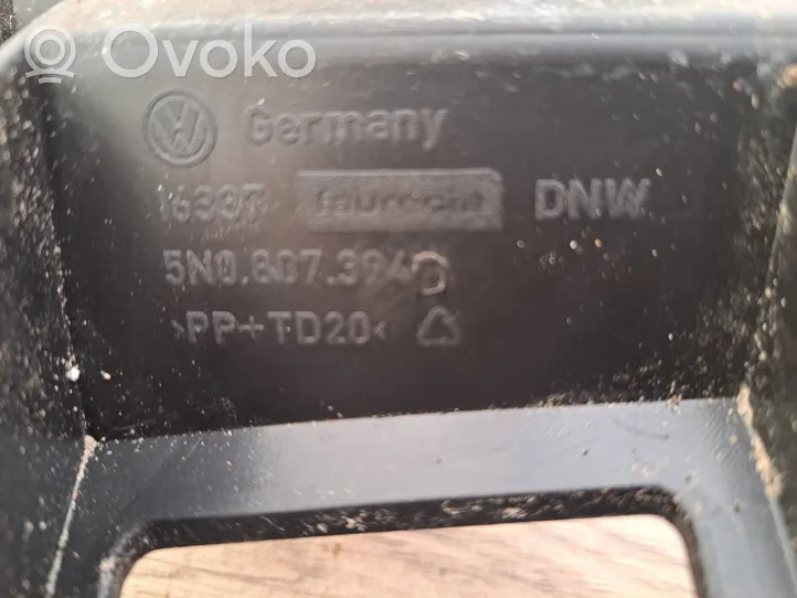 Volkswagen Tiguan Uchwyt / Mocowanie zderzaka tylnego 5N0807394D