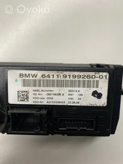 BMW 1 E81 E87 Panel klimatyzacji 9199260