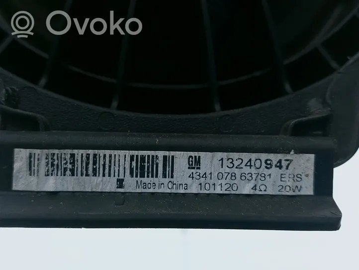 Opel Meriva B Głośnik drzwi tylnych 13240947