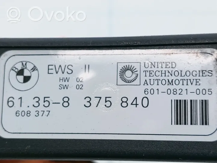 BMW 5 E39 Moduł / Sterownik immobilizera 608377