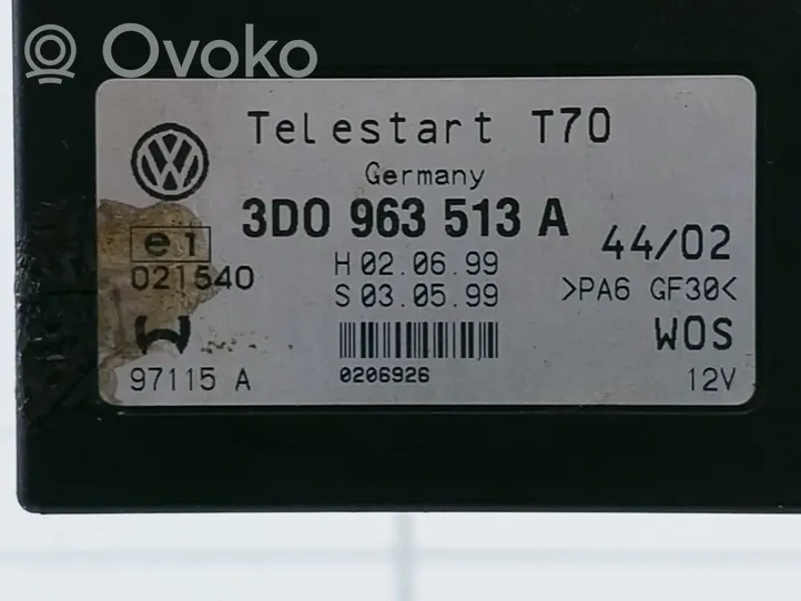 Volkswagen Touareg I Unité de commande chauffage Webasto 97115A