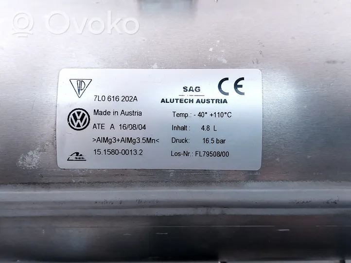 Volkswagen Touareg I Accumulateur de pression de réservoir suspension pneumatique 15158000132