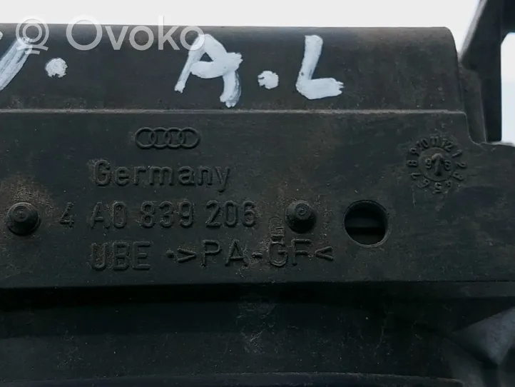 Audi A6 S6 C4 4A Ārējais atvēršanas rokturis 4A0839206