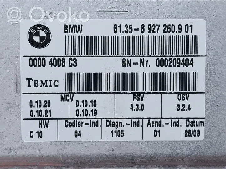 BMW 5 E60 E61 Modulo di controllo sedile 6135