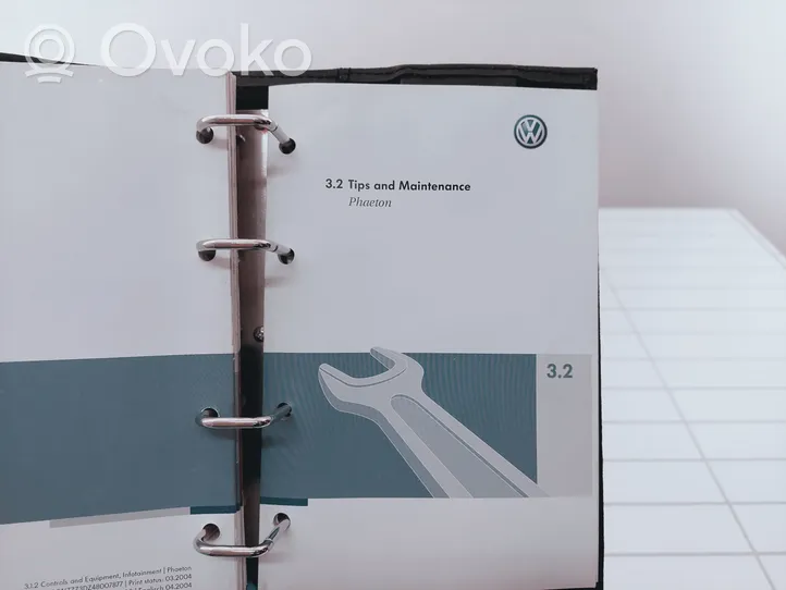 Volkswagen Phaeton Manual de usuario 