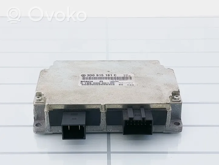 Volkswagen Phaeton Moduł sterowania ładowania akumulatora 0199000001