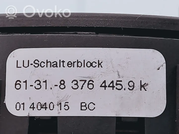 BMW 5 E39 Interruptor/palanca de limpiador de luz de giro 8363668