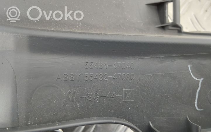 Toyota Prius+ (ZVW40) Verkleidung Armaturenbrett Cockpit Mitte 5543447040